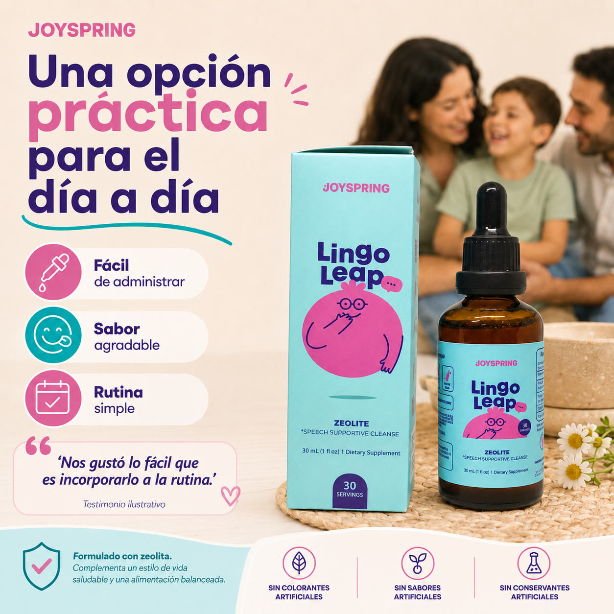 Lingo Leap™ | Apoyo Nutricional para su Rutina de Aprendizaje
