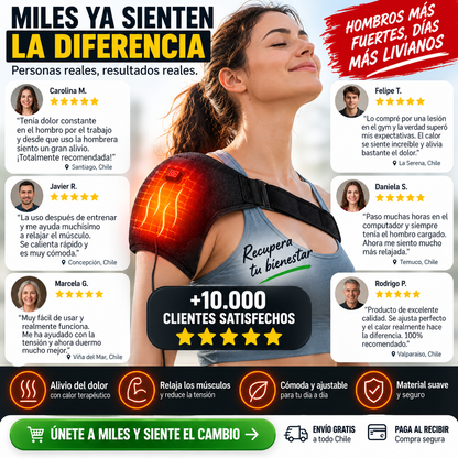 Hombrera Térmica 3 Niveles Calor