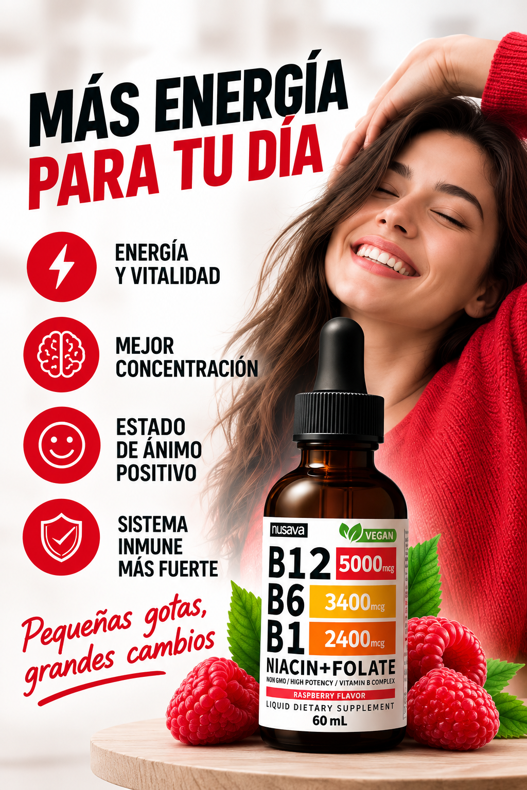 Nusava Vitamin B Complex 60ml
