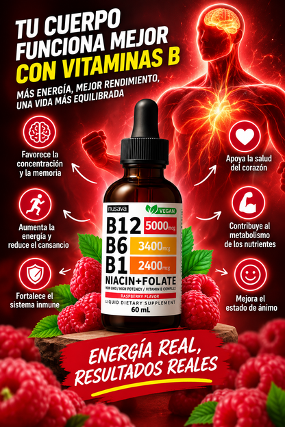 Nusava Vitamin B Complex 60ml