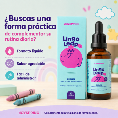 Lingo Leap™ | Apoyo Nutricional para su Rutina de Aprendizaje