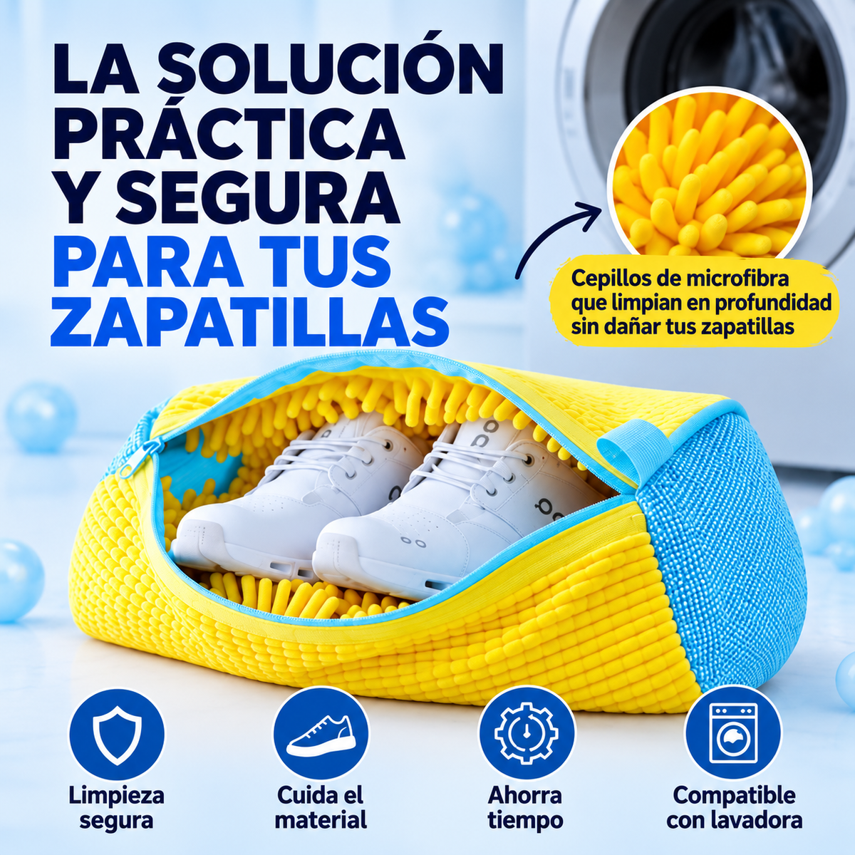 Bolsa Lavadora para Zapatillas