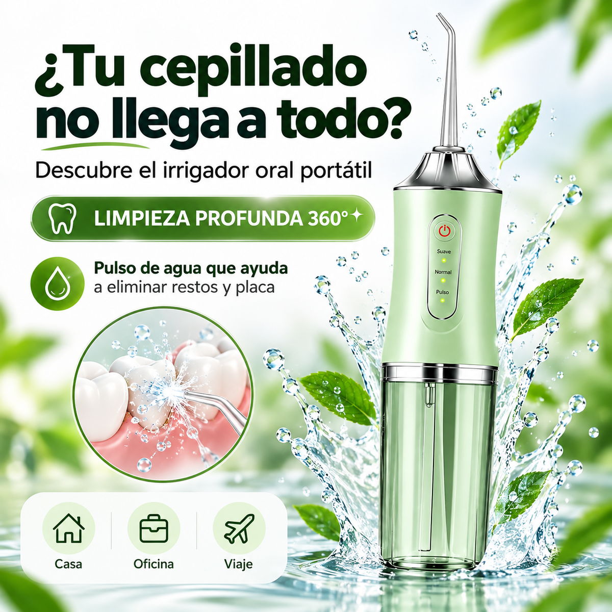 Irrigador Bucal Anti Mal Olor