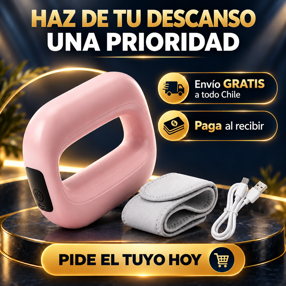 RelaxaPro™ – Masajeador Portátil para Relajación y Bienestar